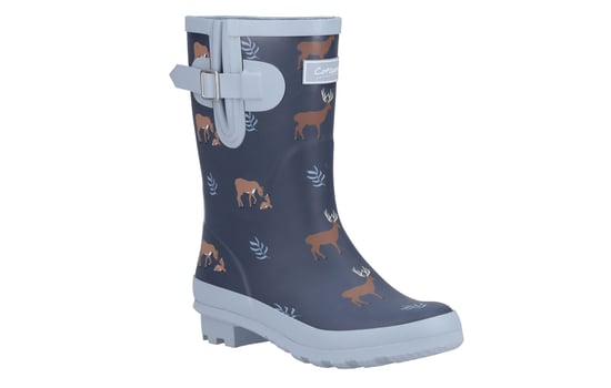 Cotswold Woodland Mid Rubberen Dameslaarzen Met De Print Van Een Hertenpatroon - Image 2