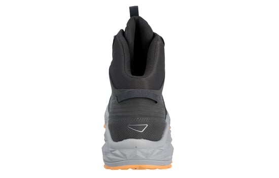 Hi-Tec Fuse Trek Mid Polyester Heren Wandelschoenen In Staal/Grijs/Geel - Image 3