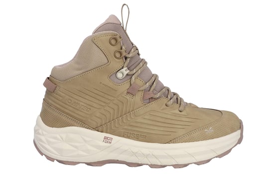 Hi-Tec Fuse Trek Mid Polyester Wandelschoenen Voor Dames In Taupe/Witkap Grijs/Warm Taupe - Image 1