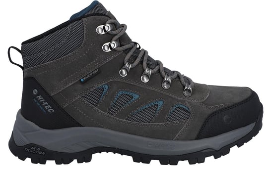 Hi-Tec Bandera Expedition Leren Heren Wandelschoenen In Donkergrijs/Havermist. - Image 1