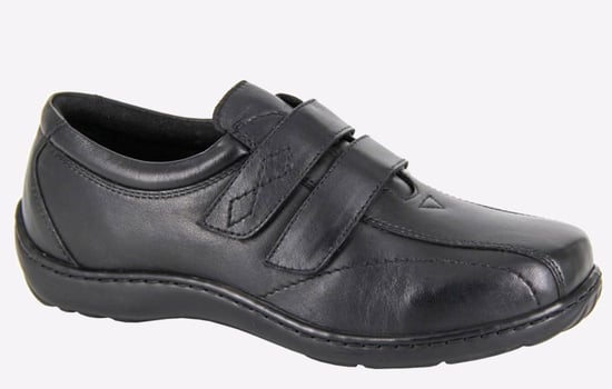 Mod Comfys Gloria Leather Womens (Extra Wide) Shoes - Image 1