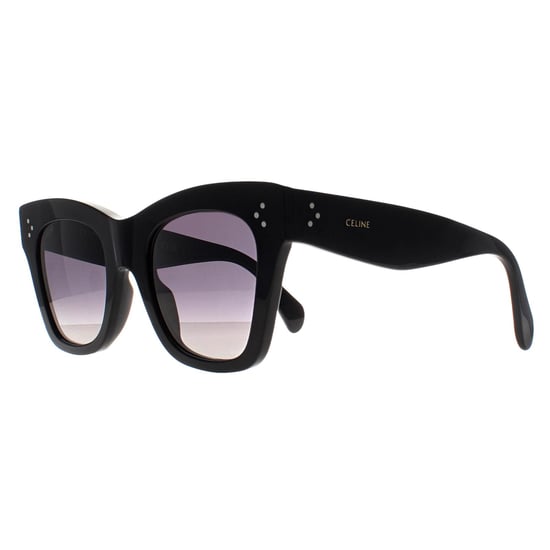 Celine Catherine CL4004IN 01D glanzend zwart smoke gepolariseerde zonnebril - Image 2