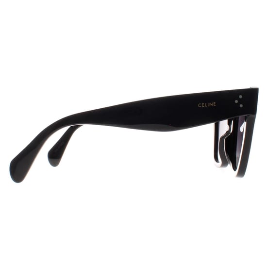 Celine Catherine CL4004IN 01D glanzend zwart smoke gepolariseerde zonnebril - Image 4