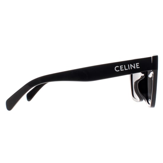 Celine Monochroms CL40198F 01A glanzend zwart rookgrijs zonnebril - Image 4