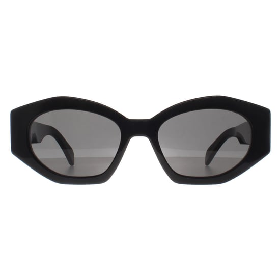 Celine Triomphe CL40238U 01A glanzend zwart rookgrijs zonnebril - Image 1