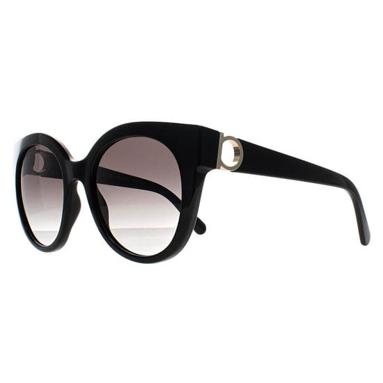 Salvatore Ferragamo Cat Eye Dames Zwart Grijs Gradiënt SF1031S - Image 2