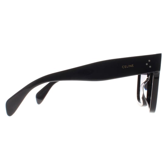 Celine New Audrey CL4002UN 01B glanzend zwarte zonnebril met rookverloop - Image 4