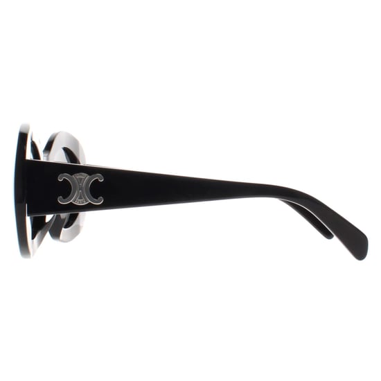 Celine Triomphe CL40292U 01A glanzend zwarte rookgrijze zonnebril - Image 3