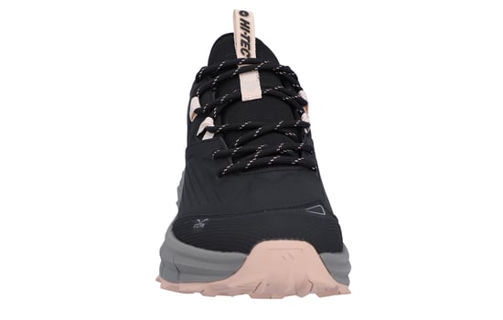 Hi-Tec Fuse Trek Polyester Dames Sneakers Zwart/Steen Grijs/Cameo Roze - Image 4