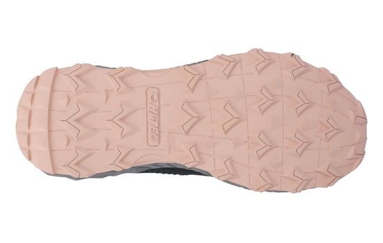 Hi-Tec Fuse Trek Polyester Dames Sneakers Zwart/Steen Grijs/Cameo Roze - Image 5