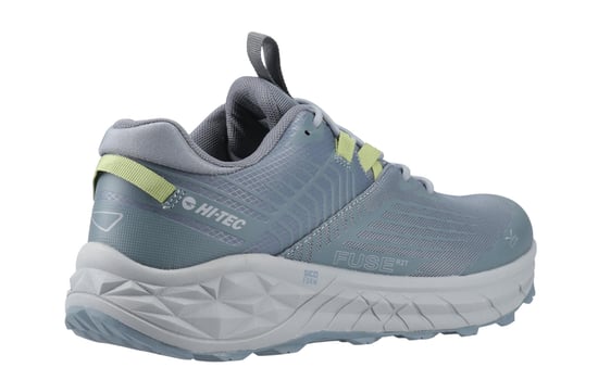 Hi-Tec Fuse Trail Low Polyester Mesh Heren Donker Lei/Stormachtig Weer Sneakers - Image 3