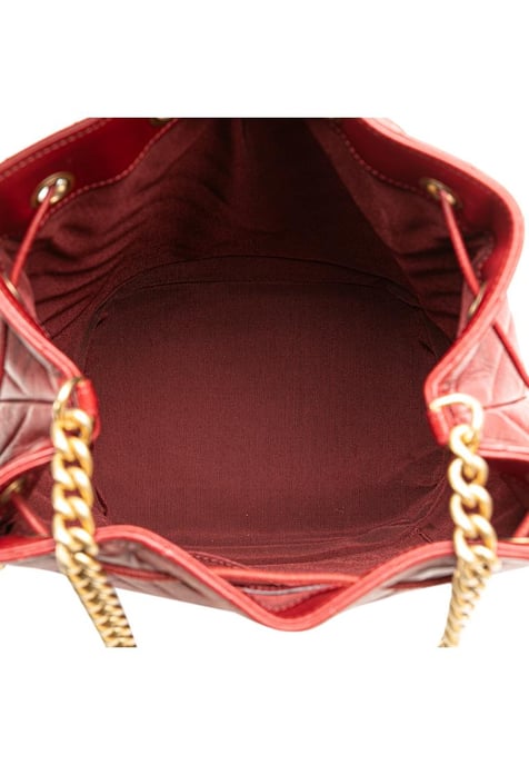 Chanel Chevron Gewatteerde Lederen Emmer - Image 3