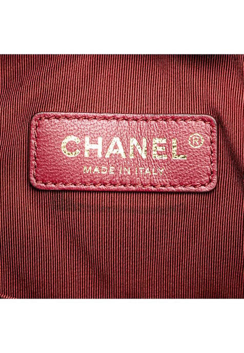 Chanel Chevron Gewatteerde Lederen Emmer - Image 4