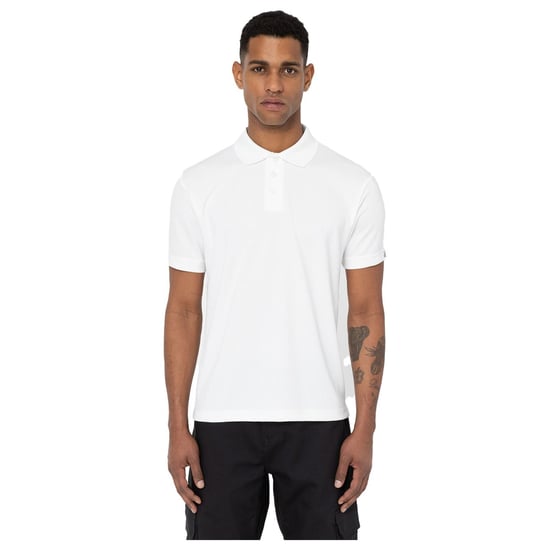 Dickies Everyday Polyester Heren Wit Polo Shirt - Image 1