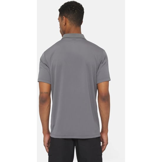 Dickies Everyday Polyester Heren Grijze Poloshirt - Image 2