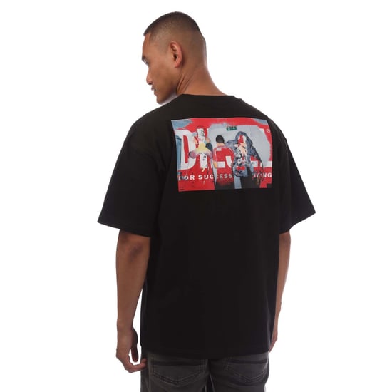 Men's Diesel T-Boxt-N11 T-Shirt in Black - Image 3