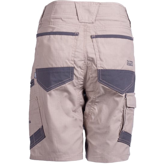 Hard Yakka Raptor Actieve Katoenen Dames Tan Knie-Lange Shorts - Image 2