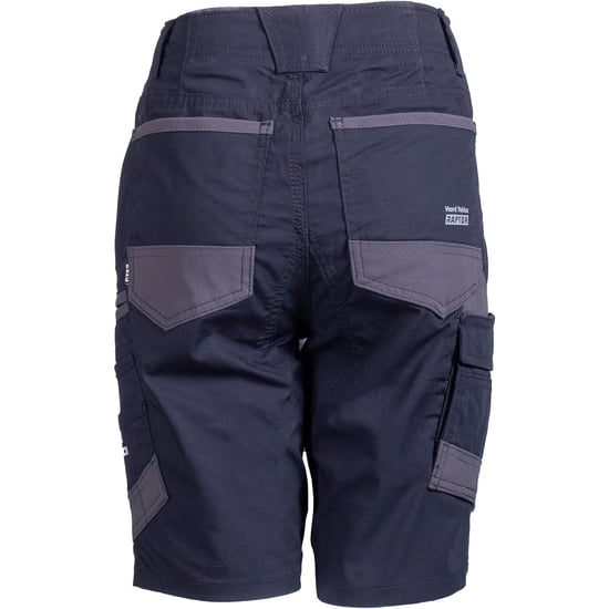 Hard Yakka Raptor Actieve Katoenen Vrouwen Zwarte Knie-lange Shorts - Image 2