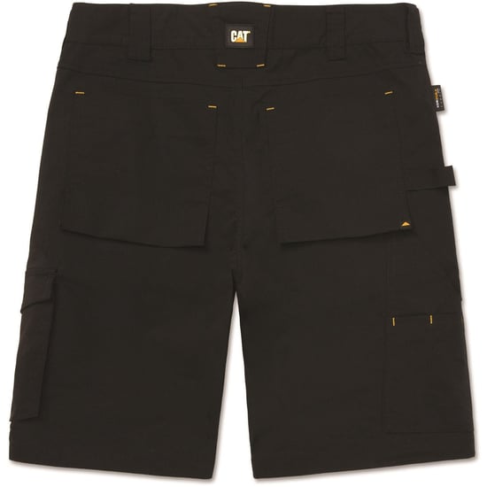 Caterpillar Nexus Stretch Katoenen Zwarte Werkkorte Broeken voor Mannen - Image 5
