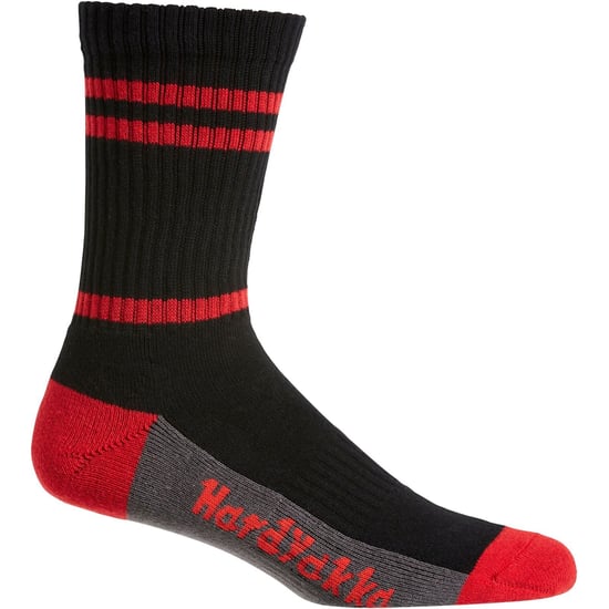 Hard Yakka Crew Katoen Unisex Volwassenen Multikleurige Werk Sokken - Image 3