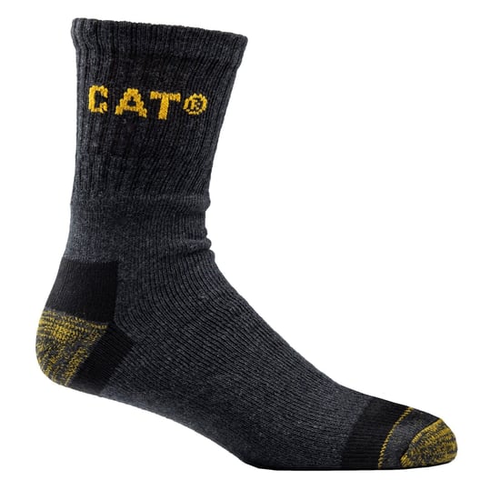 Caterpillar Premium Katoenen Heren Grijze Werk Sokken - Image 1