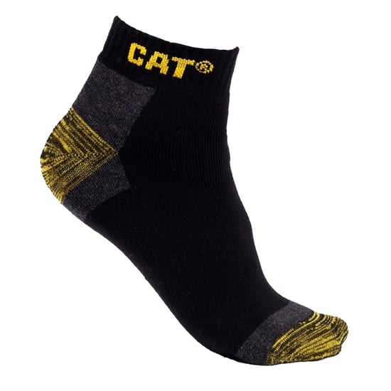 Caterpillar Premium Sneakers Katoenen Unisex Volwassenen Zwarte Werk Sokken - Image 1