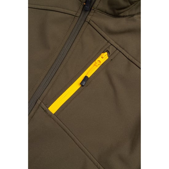 Caterpillar Essentials Shell Heren Mosgroene Softshell Jas - Image 5