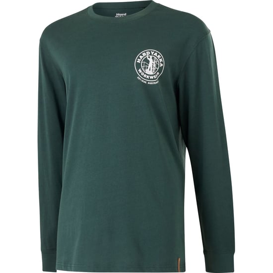 Hard Yakka Heritage Icon Katoenen Groene T-Shirt voor Mannen - Image 3