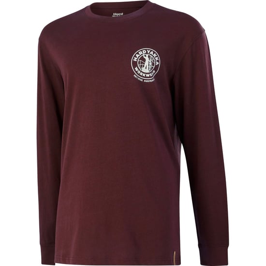 Hard Yakka Heritage Icon Katoenen Rood Heren T-Shirt - Image 3