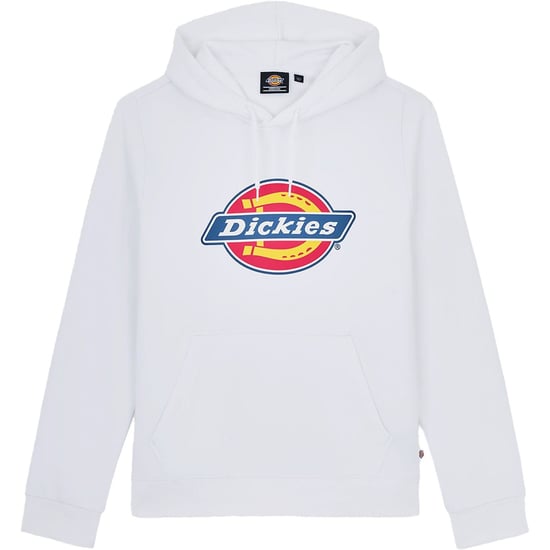 Dickies Icon Logo Polyester Unisex Volwassenen Witte Hoodie - Image 4