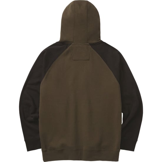 Caterpillar Raglan Katoenen Heren Mos Groen Hoodie Sweatshirt - Image 5