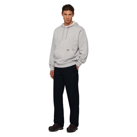 Dickies Everyday Fleece Katoenen Grijze Heren Hoodie - Image 3