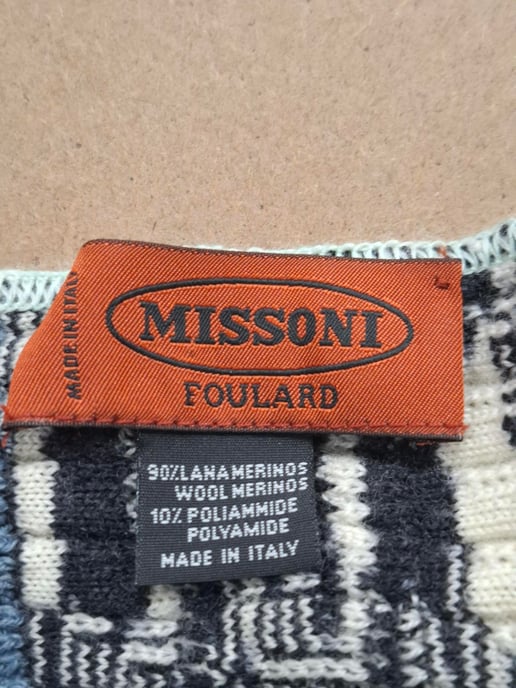 Missoni Knitted Scarf in Multicolor Wool - Image 6