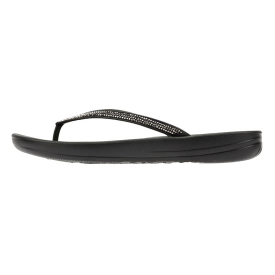 FitFlop Iqushion Sparkle Rubberen Dames Zwarte Flip-Flops - Image 6