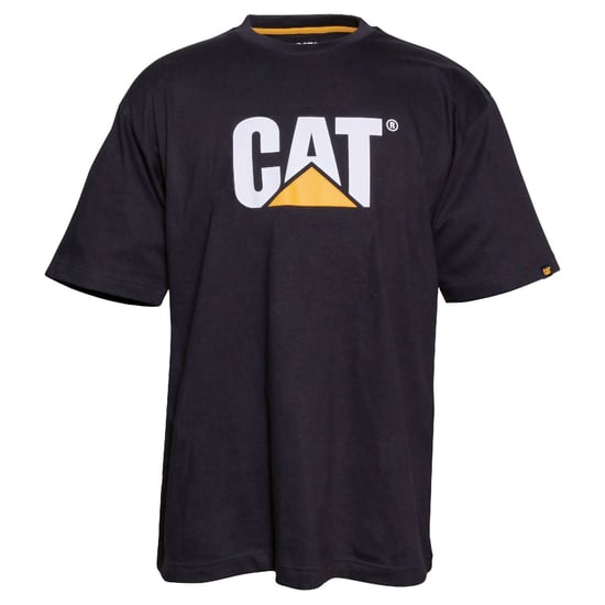 Caterpillar Merkteken Logo Katoenen Zwarte T-Shirt voor Mannen - Image 4