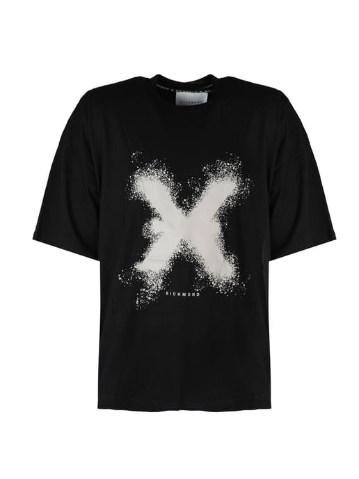 John Richmond T-Shirt Mannen zwart - Image 1