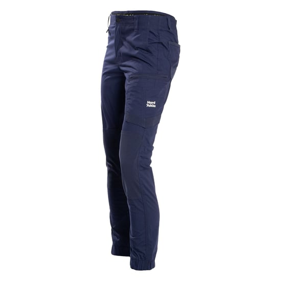 Hard Yakka Raptor Cuff Katoenen Heren Blauw Buitenbroek - Image 6