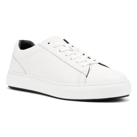 Ben Sherman Ace Cupsole Leren Witte Sneakers Voor Heren - Image 2