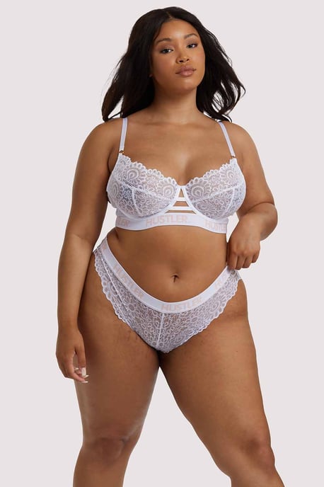 Hustler Branded Lace Brief - Image 3