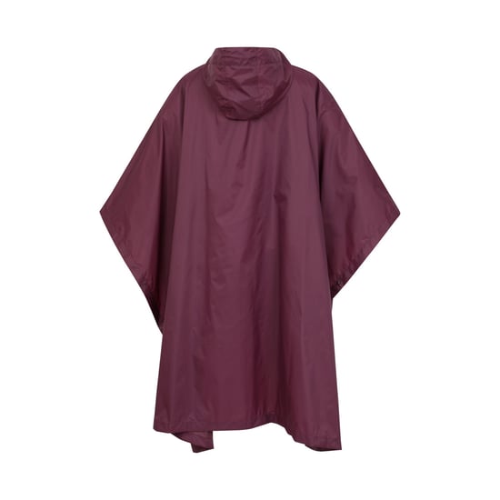 Mountain Warehouse Dames/Dames Pakka Waterdichte Poncho (Donkerpaars) - Image 2
