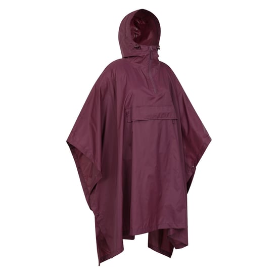 Mountain Warehouse Dames/Dames Pakka Waterdichte Poncho (Donkerpaars) - Image 3