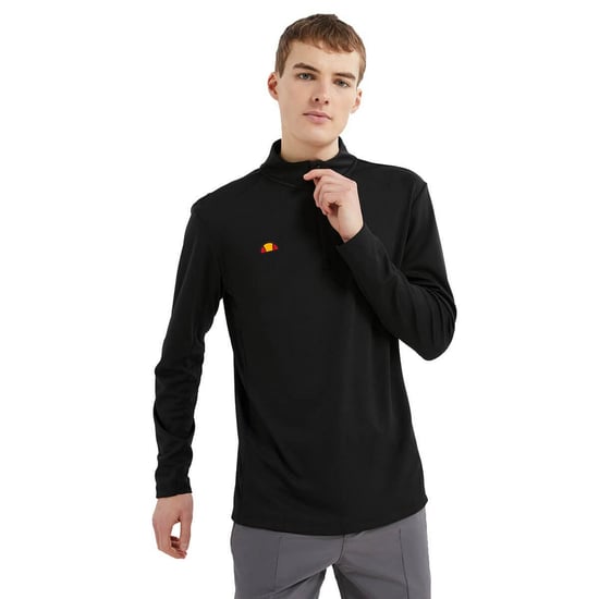 Ellesse Heren Rolbi Quarter Zip Top (Zwart) - Image 3