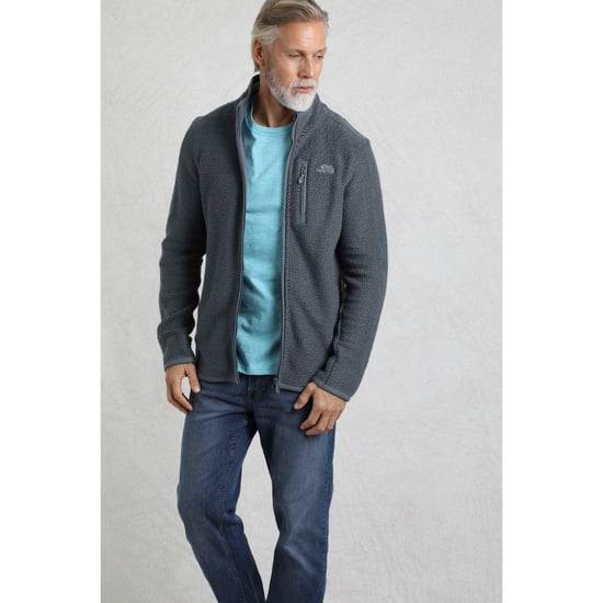 Weird Fish Heren Transom Zip Macaroni Eco Friendly Jacket (Stofblauw) - Image 6