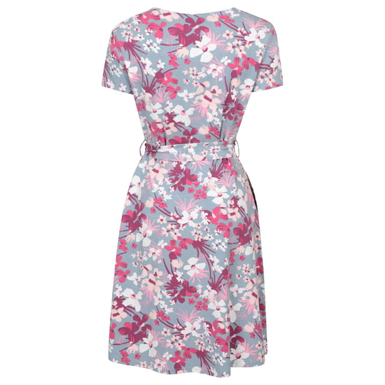 Mountain Warehouse Dames/Dames Santorini Cherry Blossom Jersey Wrap Dress (Roze) - Image 2