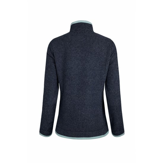 Weird Fish Dames/Dames Ariana Grid Eco Friendly Full Zip Fleecejack (Rijke marine) - Image 2