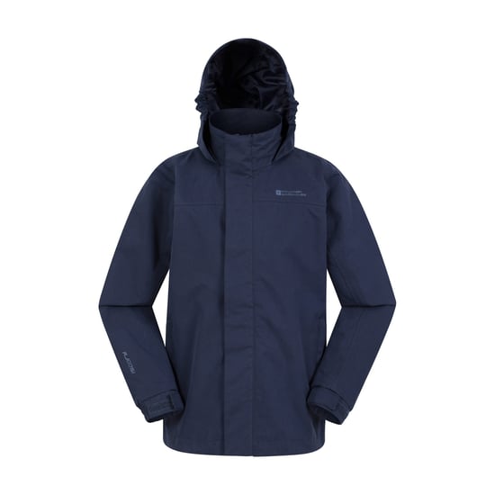 Mountain Warehouse Waterdichte zonnejack voor kinderen (Marine) - Image 1