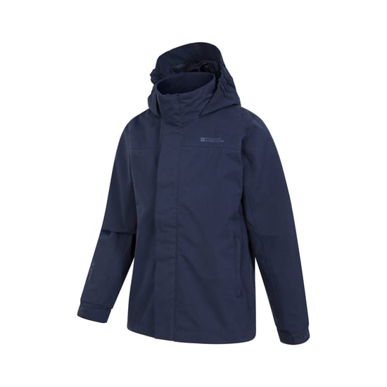 Mountain Warehouse Waterdichte zonnejack voor kinderen (Marine) - Image 4