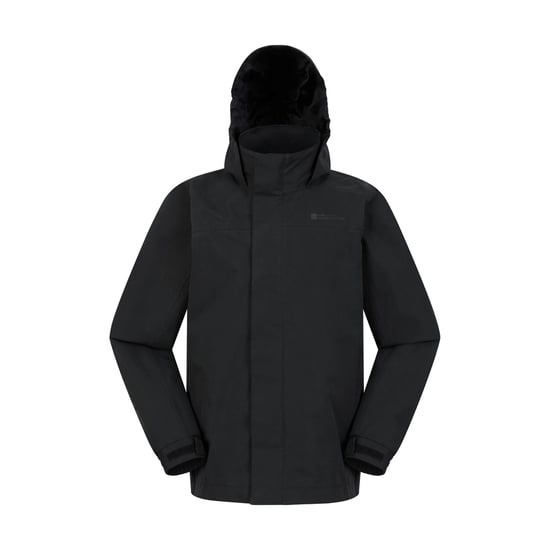Mountain Warehouse Waterdichte zonnejack voor kinderen (Zwart) - Image 1