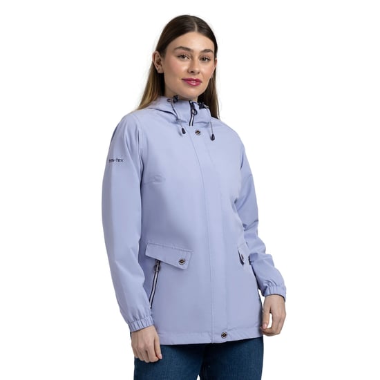 Trespass Dames/dames Flourish Waterproof Jasje (Koel Blauw) - Image 3