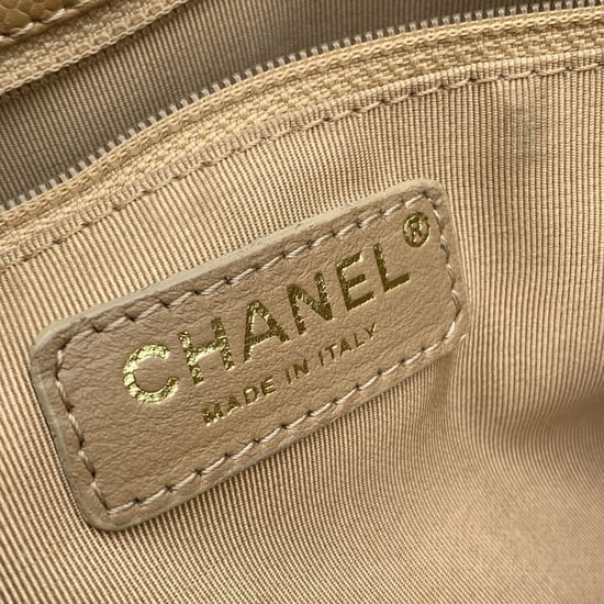 Chanel Leather Tote Bag Grand shopping - Image 4